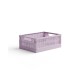 Made Crate Midi Πτυσσόμενο Κιβώτιο 34 × 24 × 13 cm (Lilac)