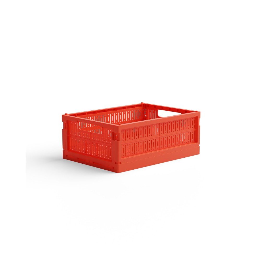 Made Crate Midi Πτυσσόμενο Κιβώτιο 34 × 24 × 13 cm (So Bright Red)