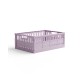 Made Crate Maxi Πτυσσόμενο Κιβώτιο 48 x 34 x 17 cm (Lilac)