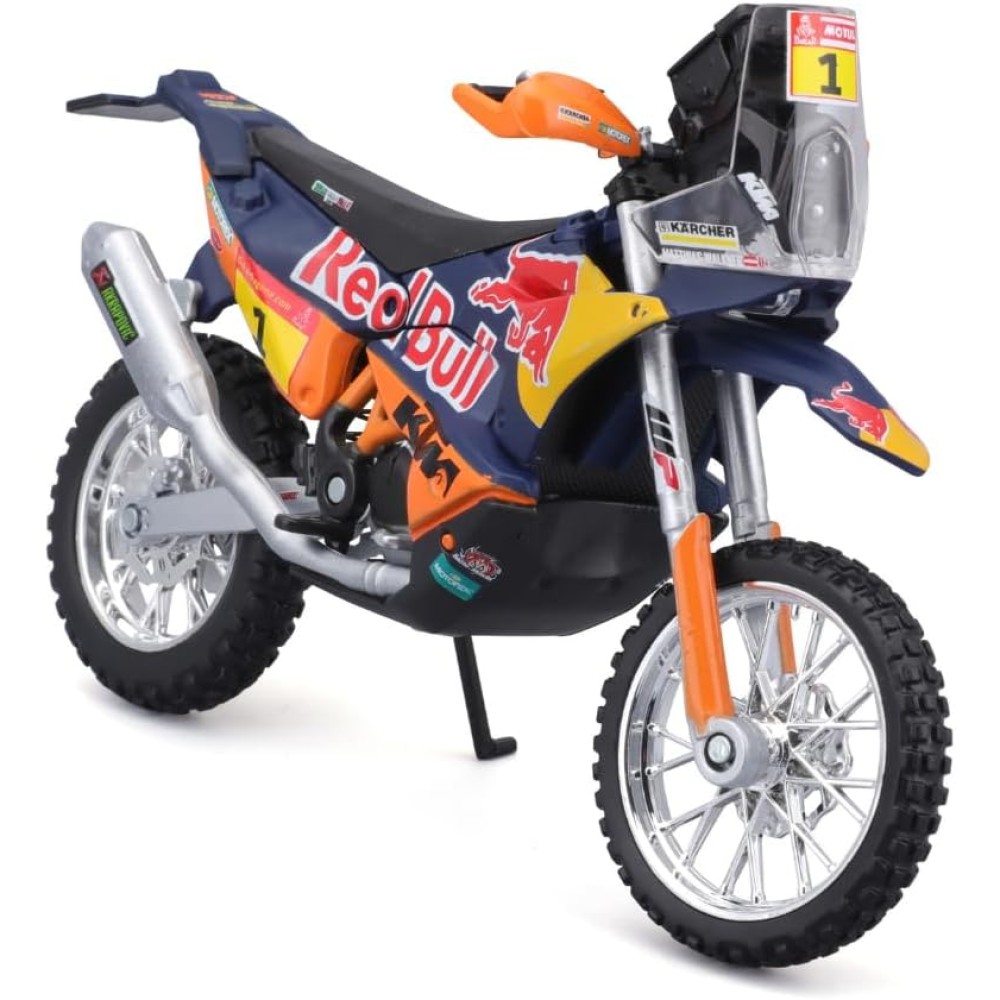 Bburago Race - Red Bull KTM 450 Rally 2019 (Dakar Rally) 1/18