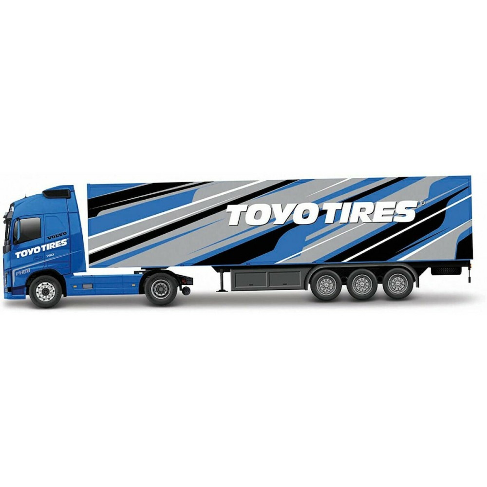 Bburago Τράκτορας με τρέιλερ Volvo "Toyo Tires" 1/43