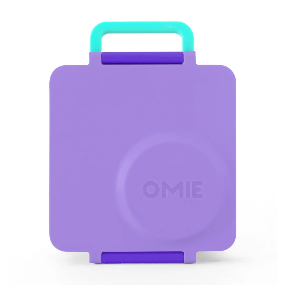 OmieBox Φαγητοδοχείο με 2 Ζώνες Θερμοκρασίας 1.35lt (Purple Plum)