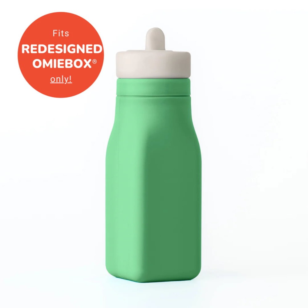 OmieBottle Μπουκάλι Σιλικόνης (Green)