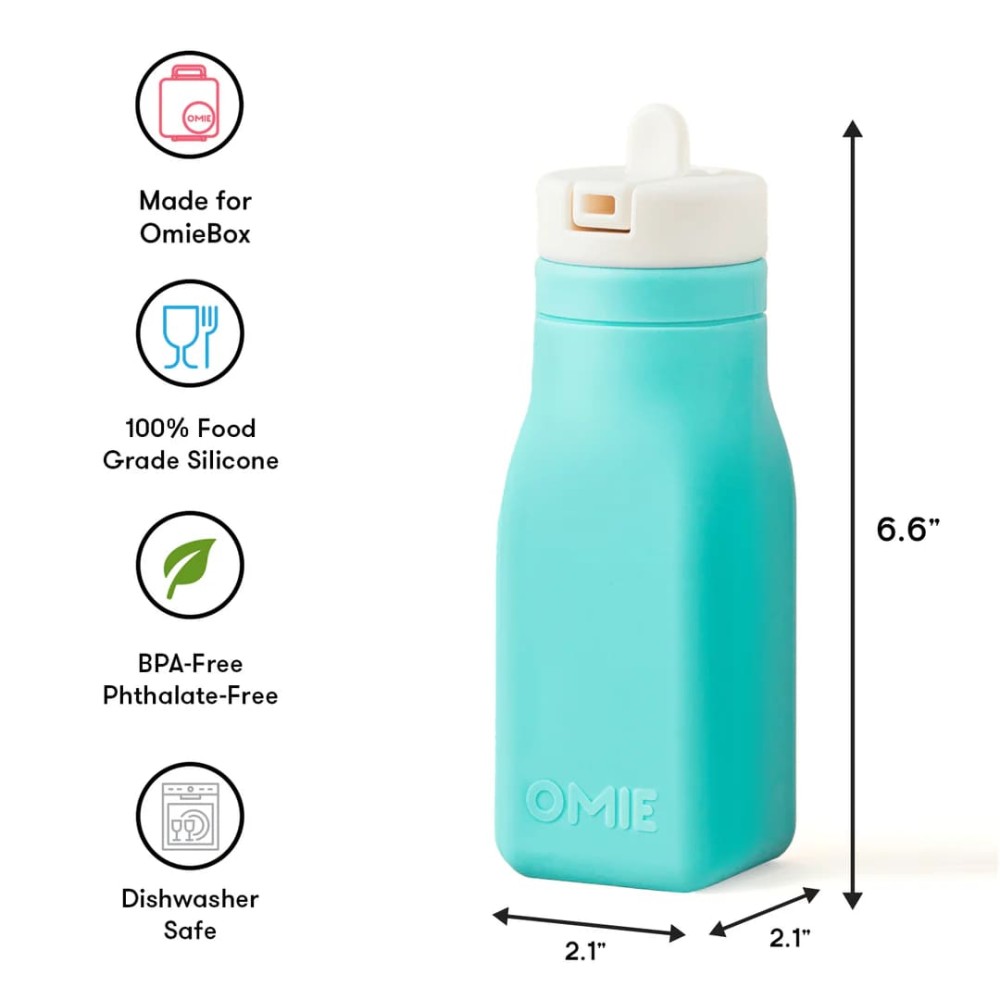 OmieBottle Μπουκάλι Σιλικόνης (Teal)