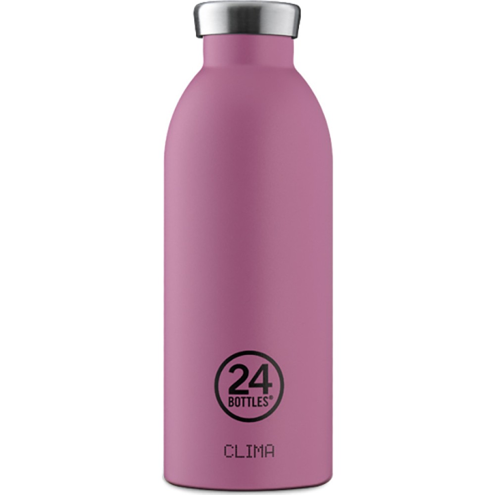 24Bottles Clima Bottle Ανοξείδωτο Μπουκάλι Θερμός 0.50lt (Mauve)