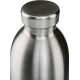 24Bottles Clima Bottle Ανοξείδωτο Μπουκάλι Θερμός 0.50lt (Brushed Steel)