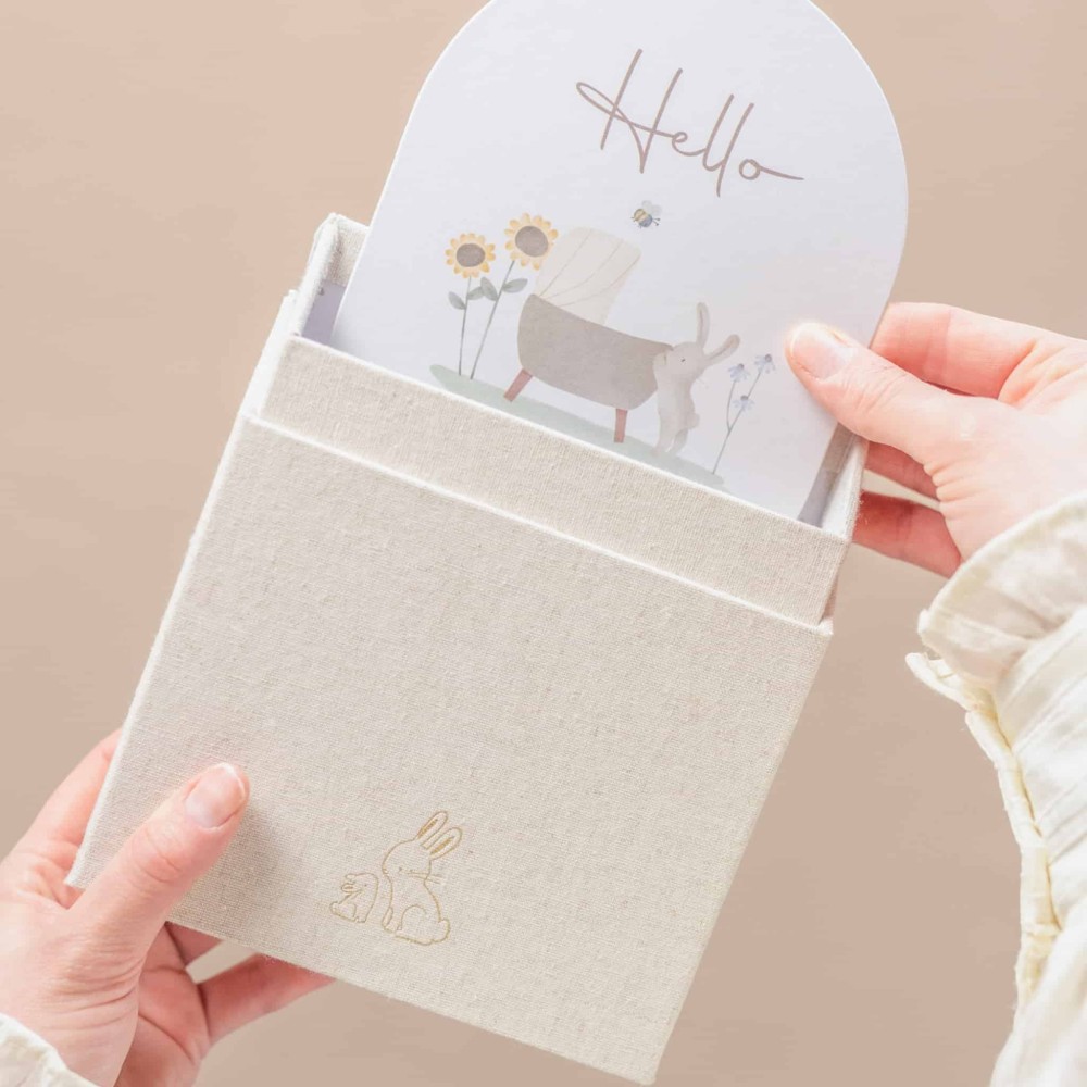 Little Dutch Αναμνηστικές Κάρτες - Milestone Cards Baby Bunny