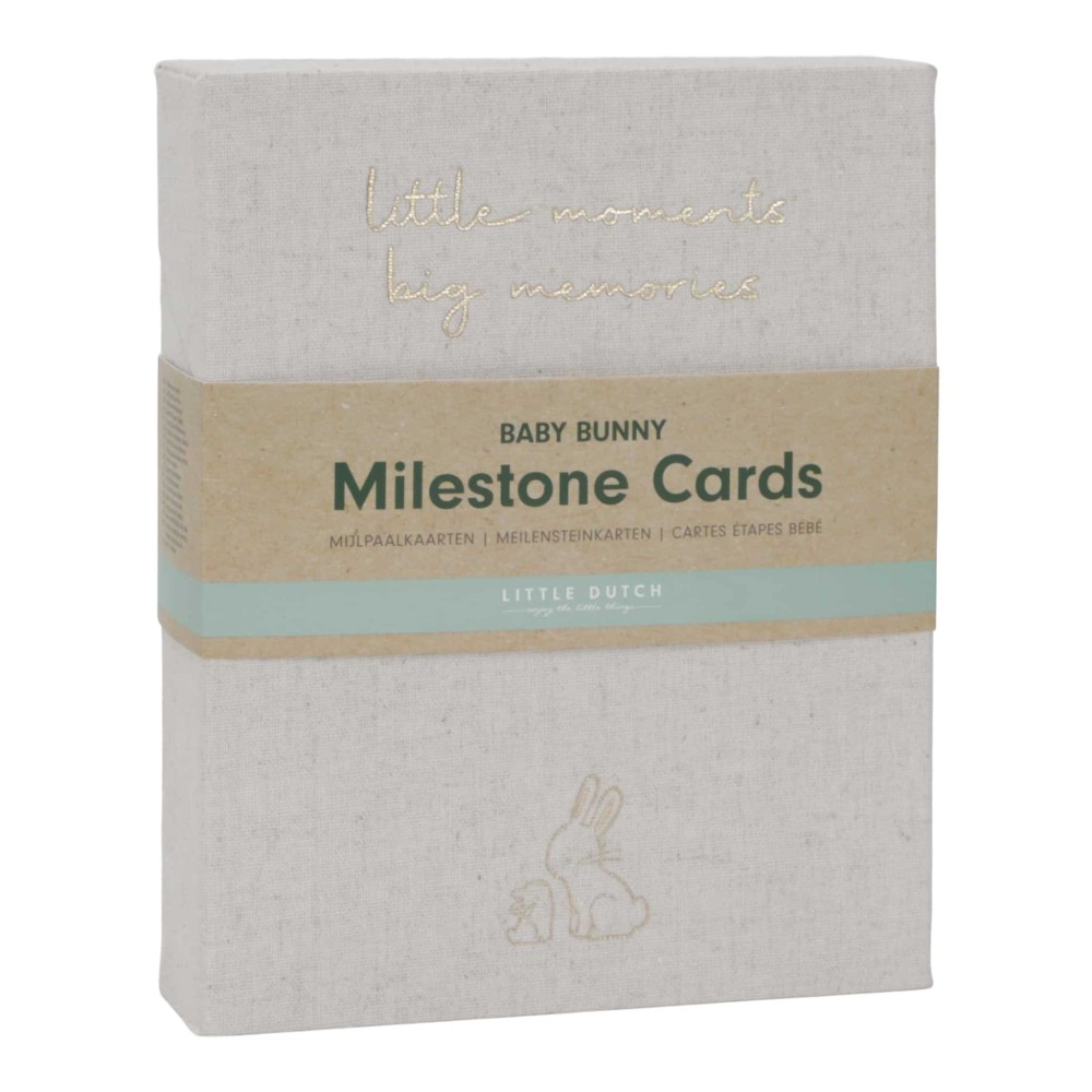 Little Dutch Αναμνηστικές Κάρτες - Milestone Cards Baby Bunny