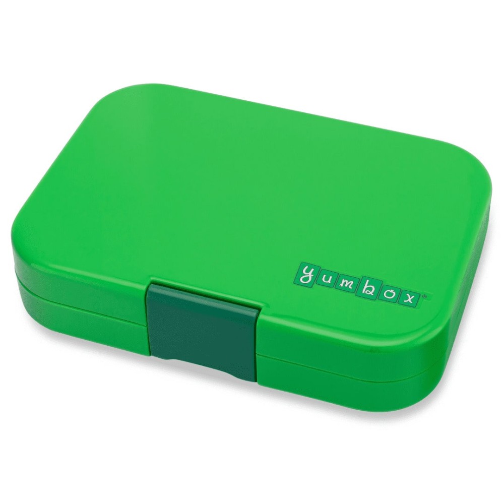 Yumbox Panino Φαγητοδοχείο με 4 χωρίσματα (Green - Dino)