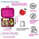 Yumbox Original Φαγητοδοχείο με 6 χωρίσματα (Malibu Purple - Mermaid)