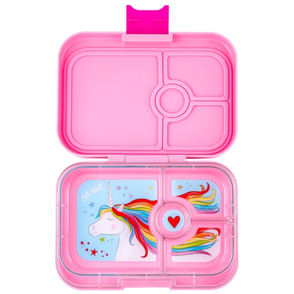 Yumbox Panino Φαγητοδοχείο με 4 χωρίσματα (Power Pink - Unicorn)