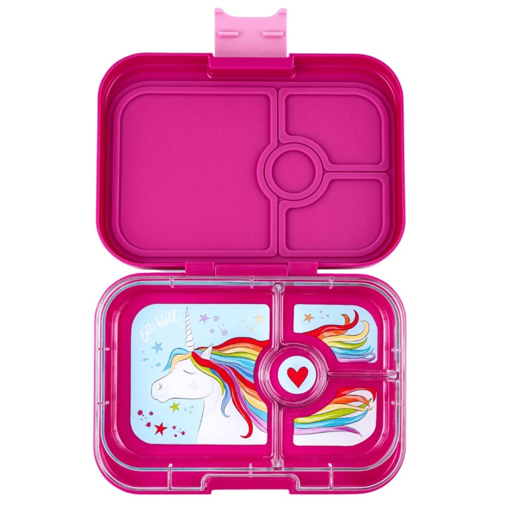 Yumbox Panino Φαγητοδοχείο με 4 χωρίσματα (Malibu Purple - Unicorn)