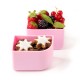 Lekkabox Base Bento Cups Θήκες Σιλικόνης (Rose)