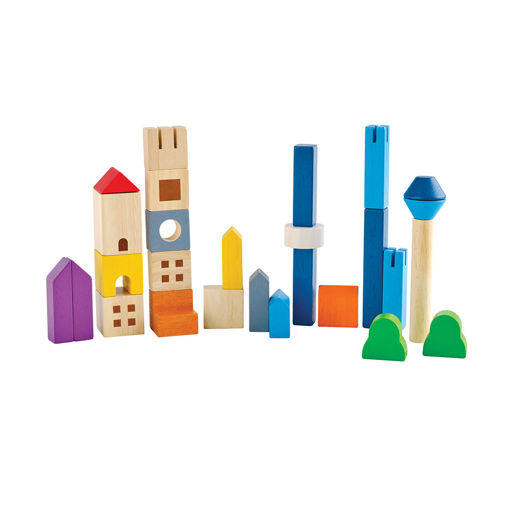 Τουβλάκια για την Πόλη PlanToys 5547