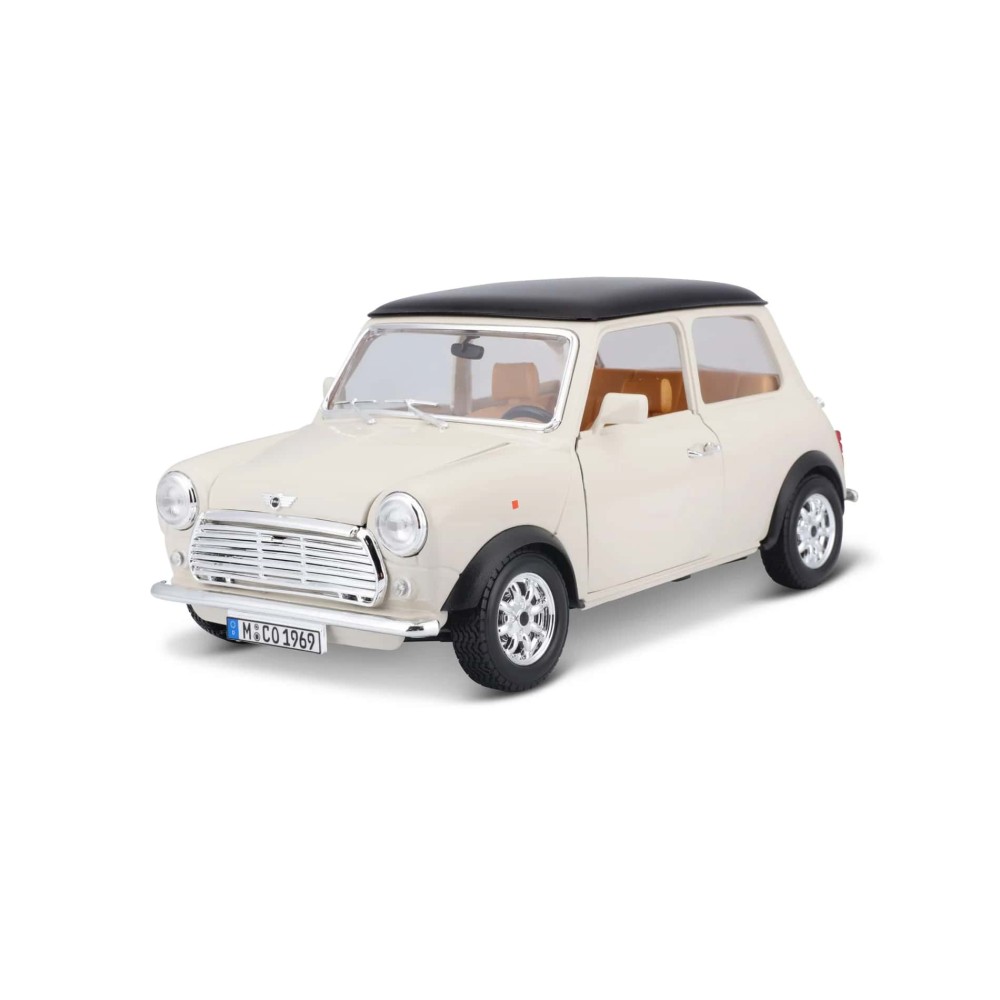 Bburago Mini Cooper 1969 1/18 (Λευκό)