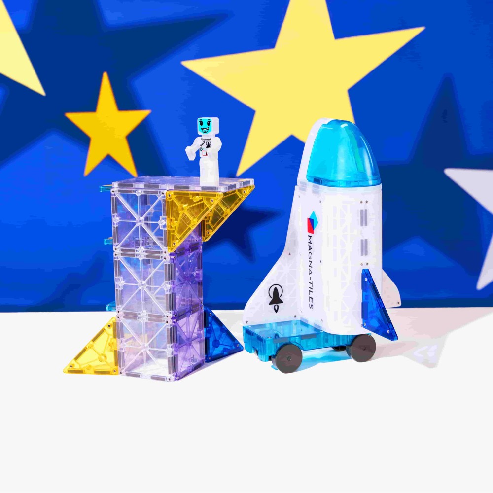 Magna-Tiles Μαγνητικό Παιχνίδι 32 κομματιών Space