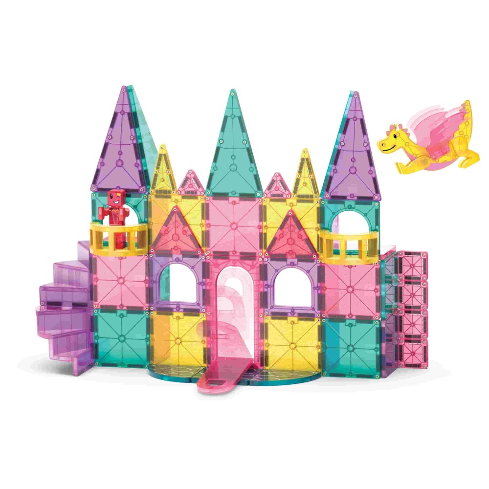 Magna-Tiles Μαγνητικό Παιχνίδι 48 κομματιών Castle DLX