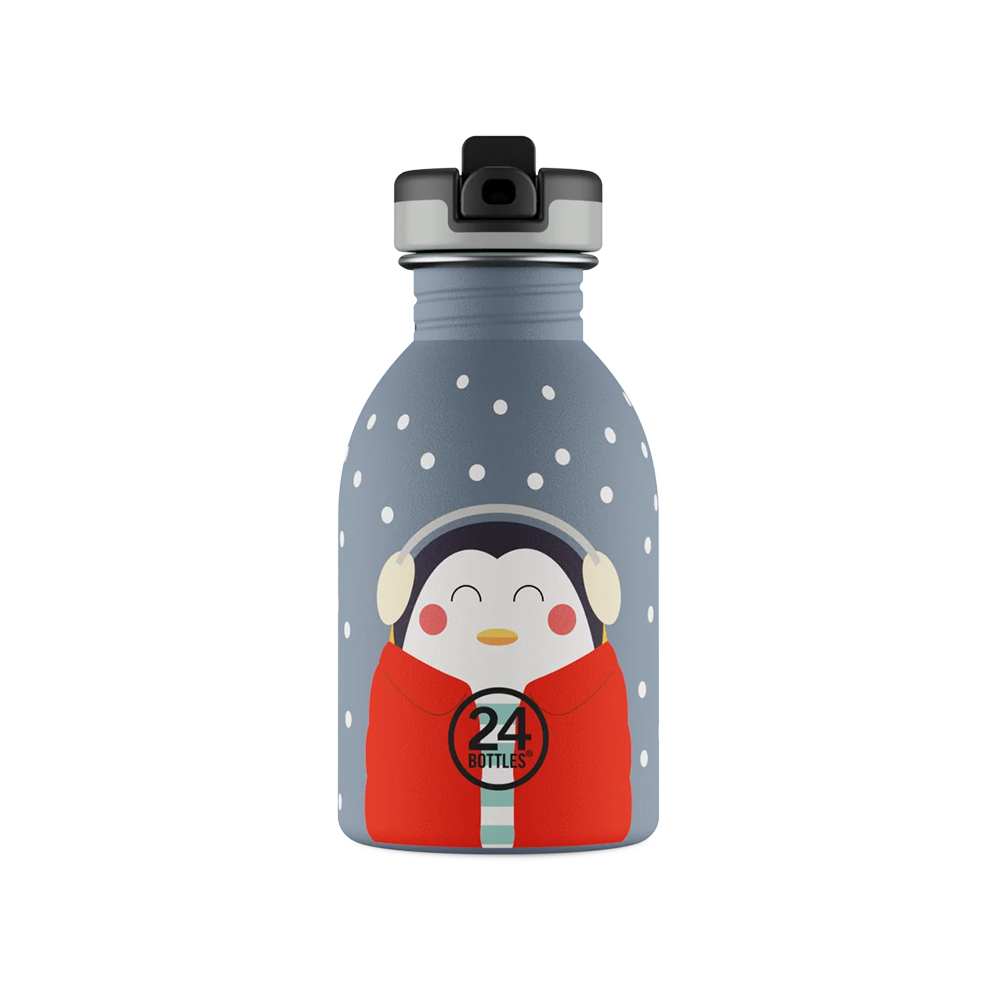 24Bottles Kids Urban Bottle Ανοξείδωτο Μπουκάλι 0.25lt (Happy Penguin)