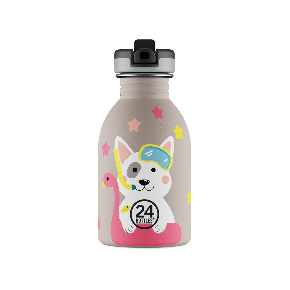 24Bottles Kids Urban Bottle Ανοξείδωτο Μπουκάλι 0.25lt (Lucky Dog)