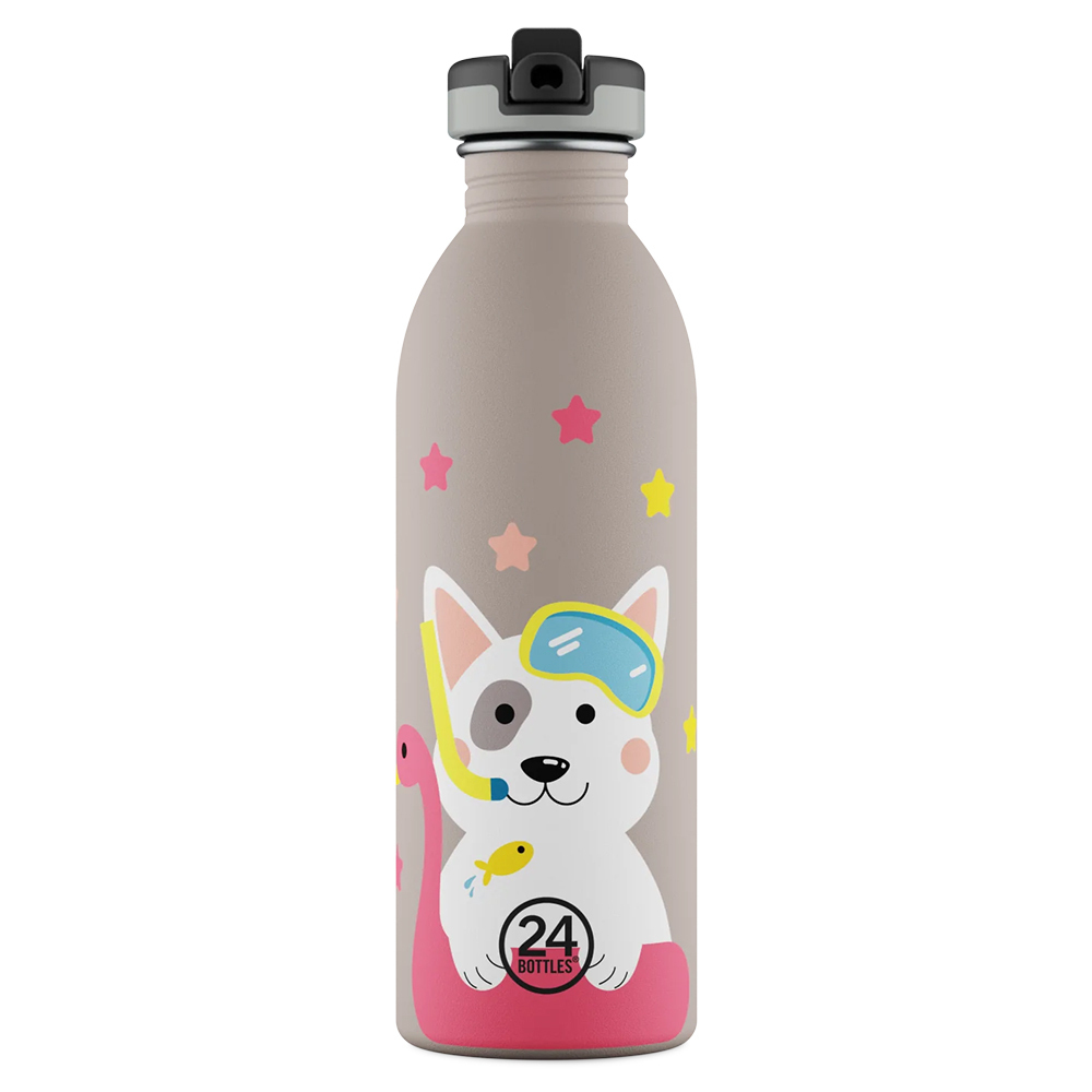 24Bottles Kids Urban Bottle Ανοξείδωτο Μπουκάλι 0.50lt (Lucky Dog)