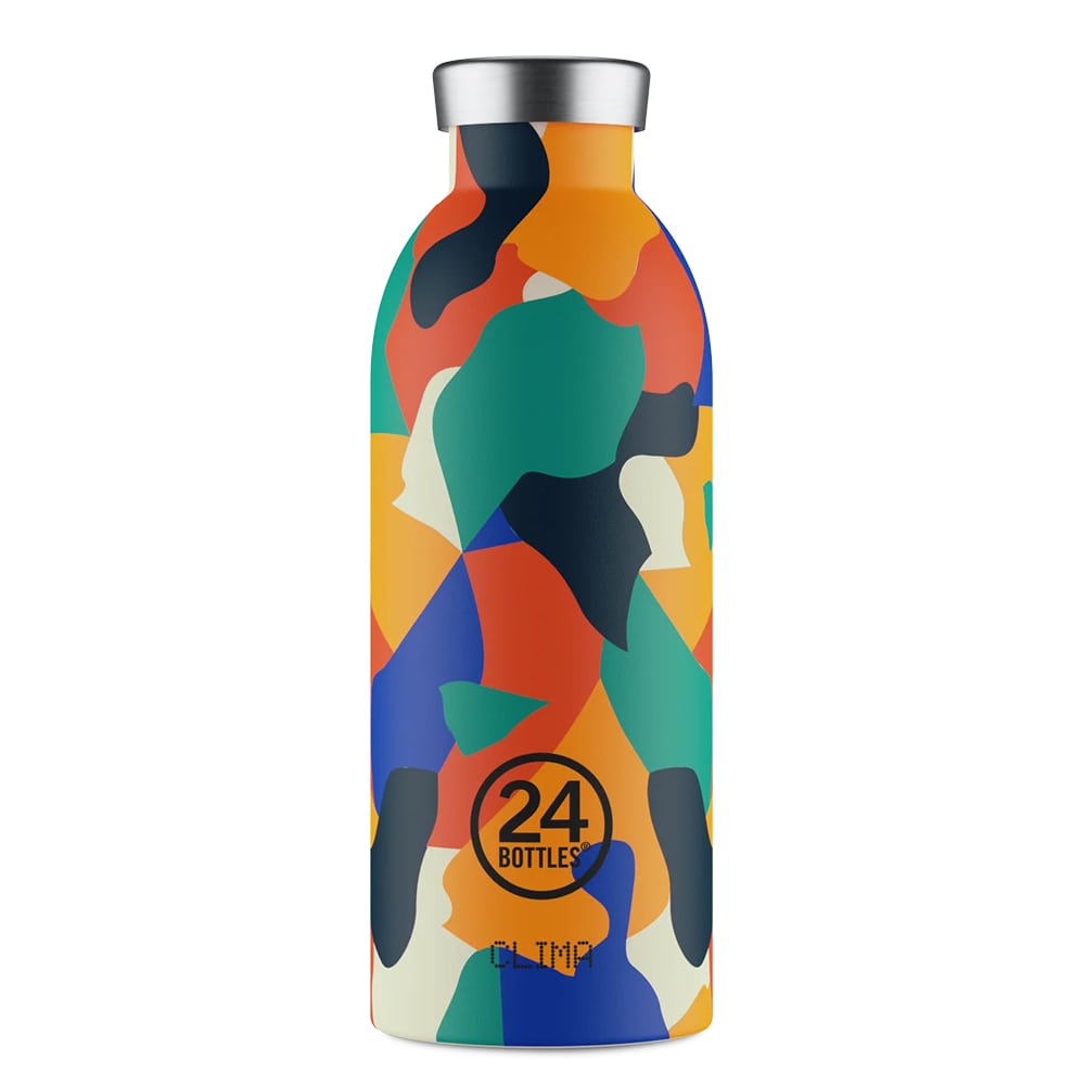 24Bottles Clima Bottle Ανοξείδωτο Μπουκάλι Θερμός 0.50lt (Orange Tundra)