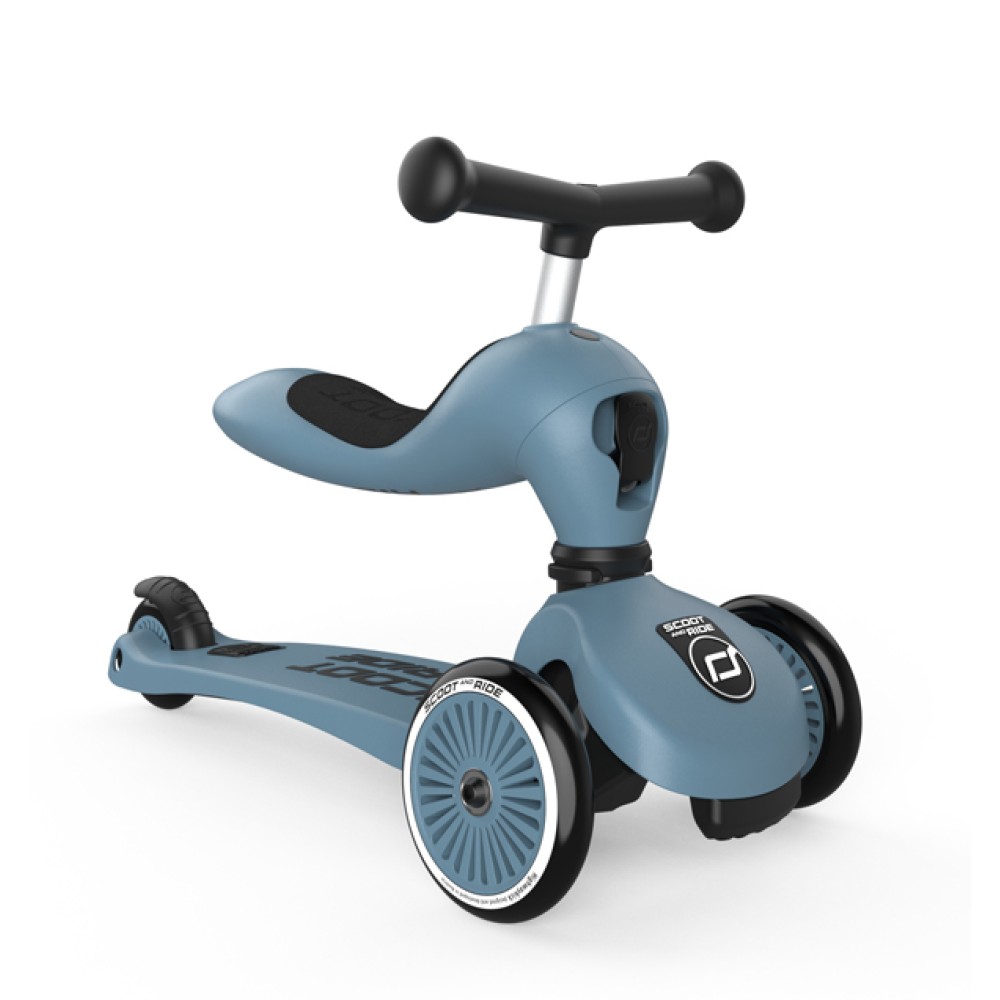 Scoot & Ride Πατίνι 2in1 Highwaykick 1 Steel