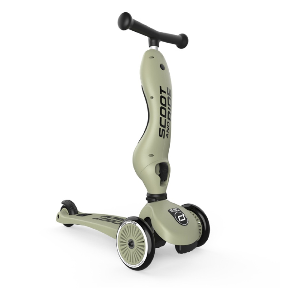 Scoot & Ride Πατίνι 2in1 Highwaykick 1 Olive