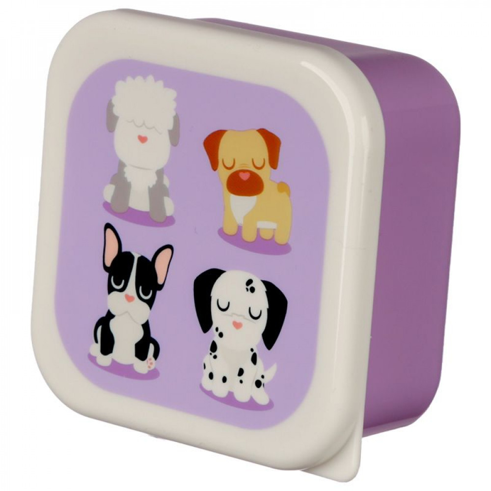 Σετ 3 Lunch Box Snack Pots S/M/L – Dog Squad