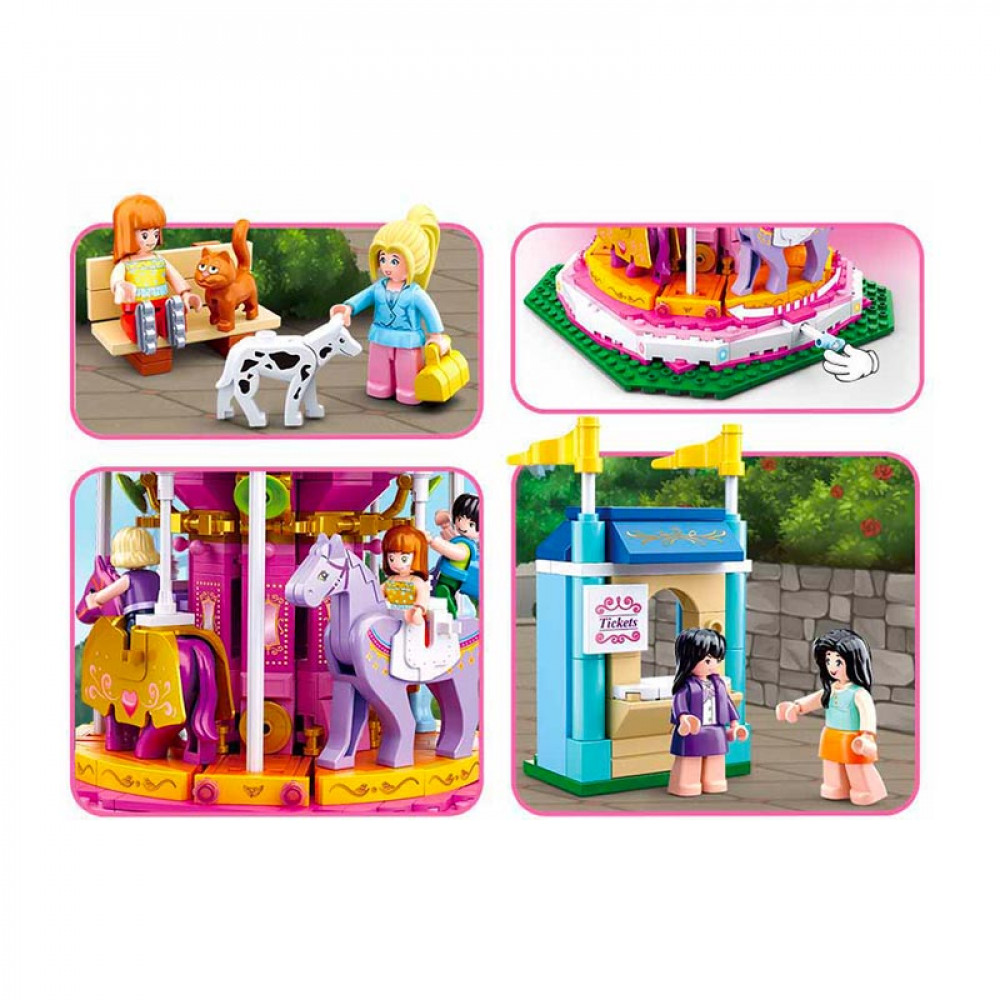 SLUBAN Merry Go Round Carousel M38-B0725